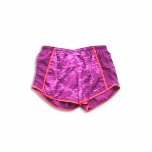 Nike Dri-Fit Raspberry Purple & Neon Orange Running Workout Gym Shorts Size XS